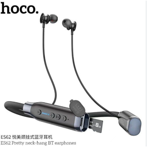 Hoco ES62 Pretty Dual Play Mode Neckband Bluetooth Earphone
