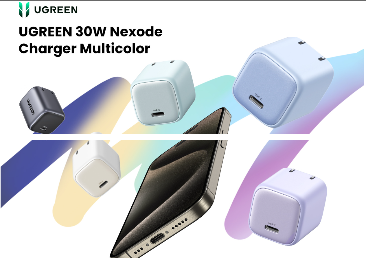 Ugreen Nexode 30W USB C Charger | Gadget N Music
