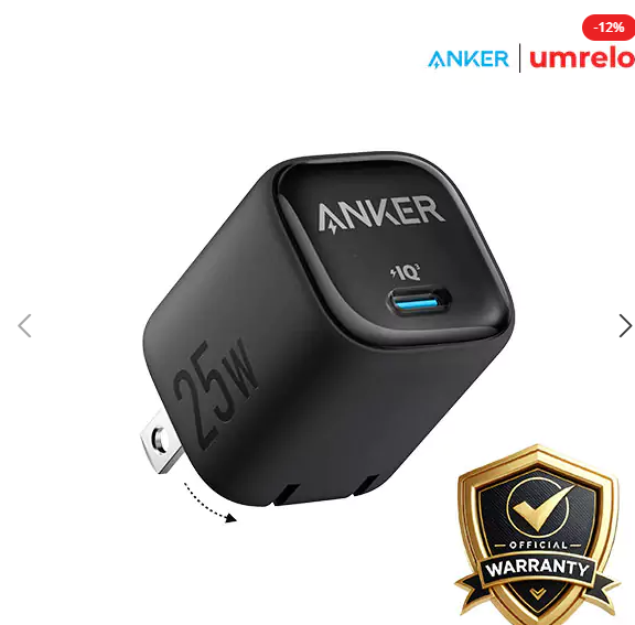 Anker A2656 25W PD Compact USB-C Charger