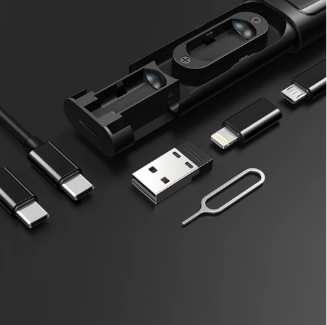 Mcdodo WF-1720 Multifunctional Storage Box for Cable Connector SIM Ejector Card Slot