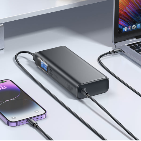 Hoco Q17B Electric 130W Power Bank (20000mah):