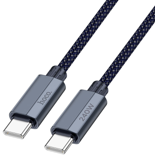 Hoco U134 240W 5A PD Charging Data Cable – 1.8m
