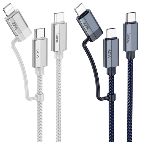 Cable Type-C to Lightning / Type-C “U134 Primero” PD 60W / 27W