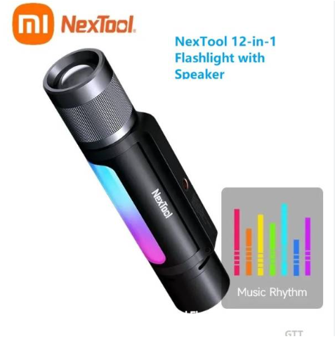 Nextool Thunder Music Flashlight 12 in 1 – NE20161: