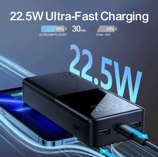 Joyroom JR-QP192 20000mAh 22.5W Fast Charging Power Bank