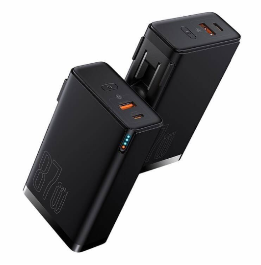 Baseus 87W Power Station 4 Hybrid GaN 10000mAh Power Bank Adaptor
