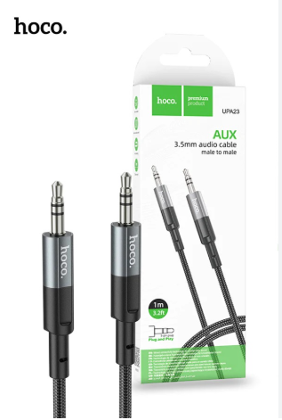 Hoco UPA23 3.5mm AUX Audio Cable – 1m