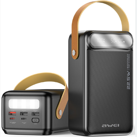 AWEI P101K 60000mAh 22.5w Fast Charging Power Bank