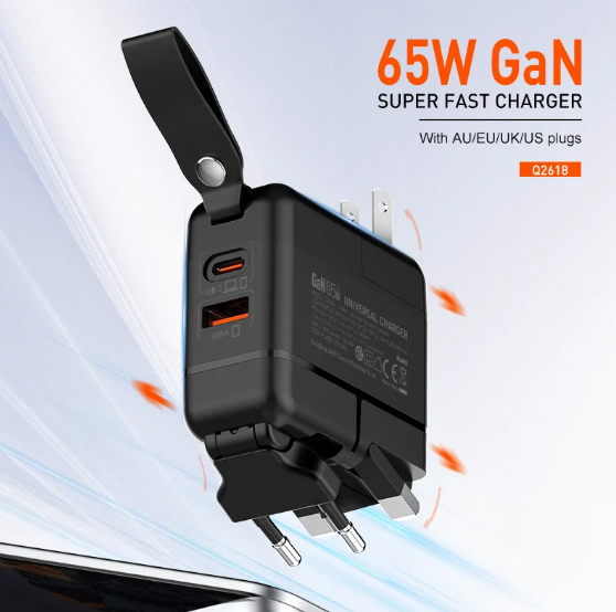LDNIO Universal Charger 65W GaN Supper Fast Charger (Q2618)