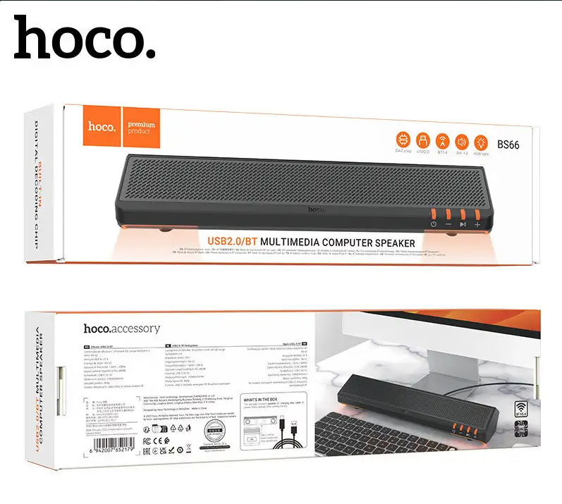 Hoco BS66 Smooth Multimedia Desktop Speaker