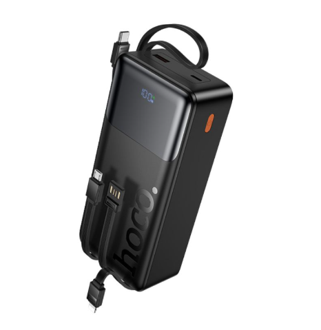 Hoco J156B 22.5W 30000mAh Powerbank with four Cables