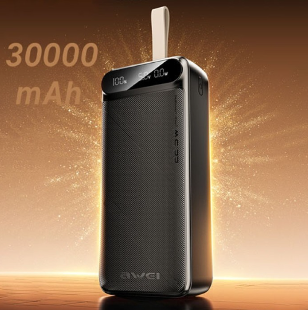 Awei PA-12 30000mAh Fast Charging Power Bank