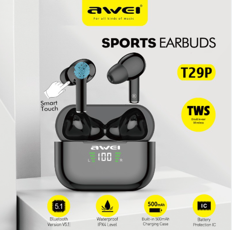 Awei T29P True Wireless Earbuds