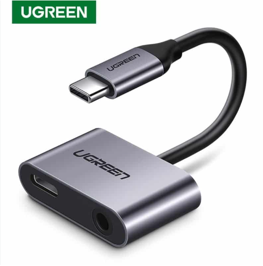 UGREEN CM231 (60164) 2-in-1 USB C to 3.5mm Adapter