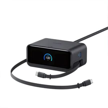 Anker Nano 100W 7-in-1 Desktop Charger Mix with Retractable USB-C Cable