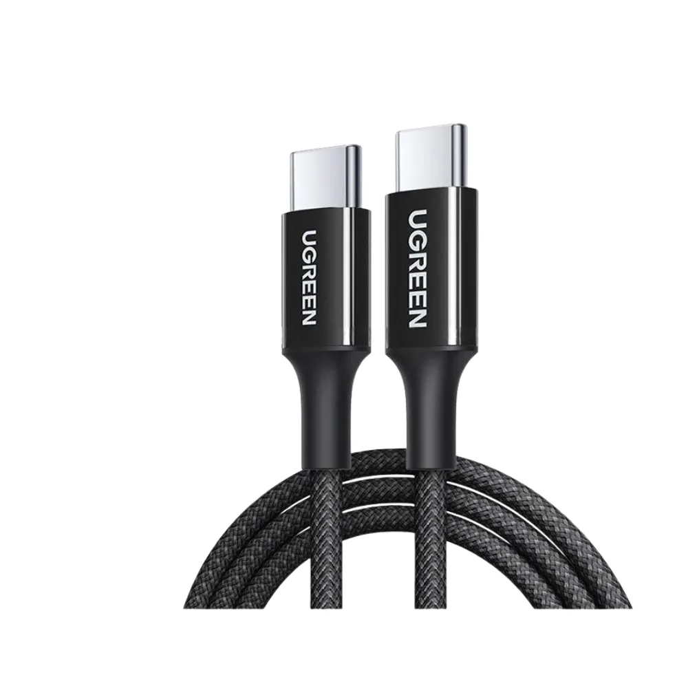 UGREEN L502 100W 1M Type-C to Type-C Braided Fast Charging Cable