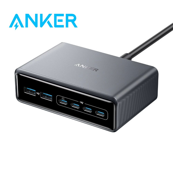 Anker Prime 200W 6 Ports GaN USB-C PD Charging Station (A2683)