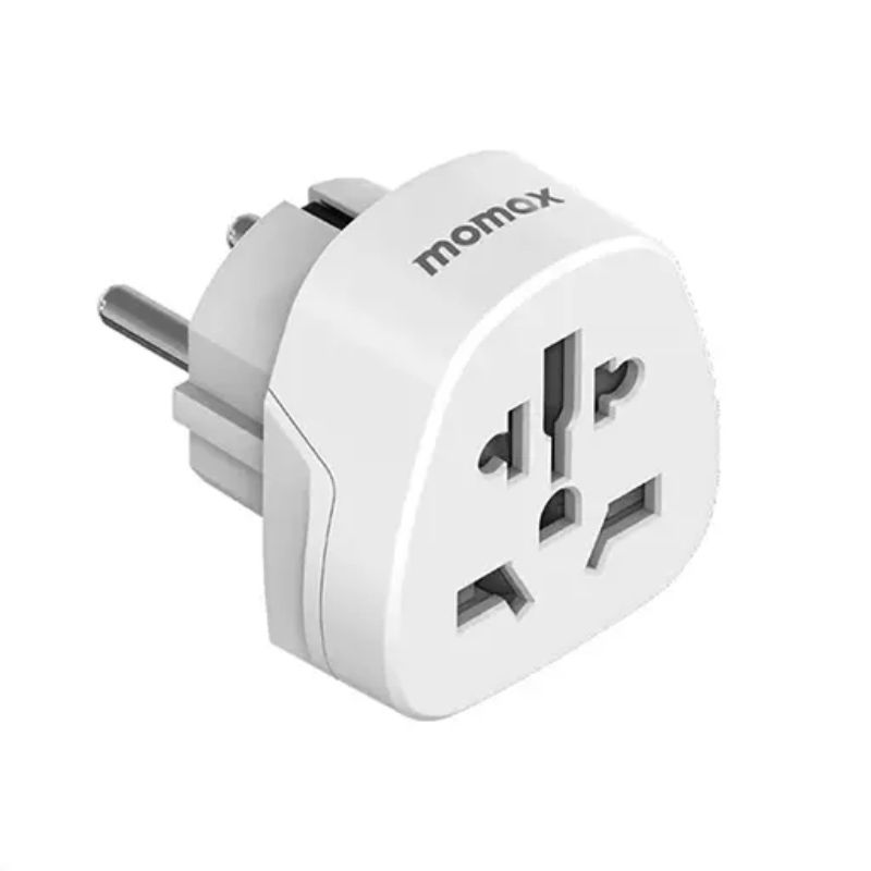 MOMAX UA13 1-World 2500W Global Socket Adapter (EU Plug)