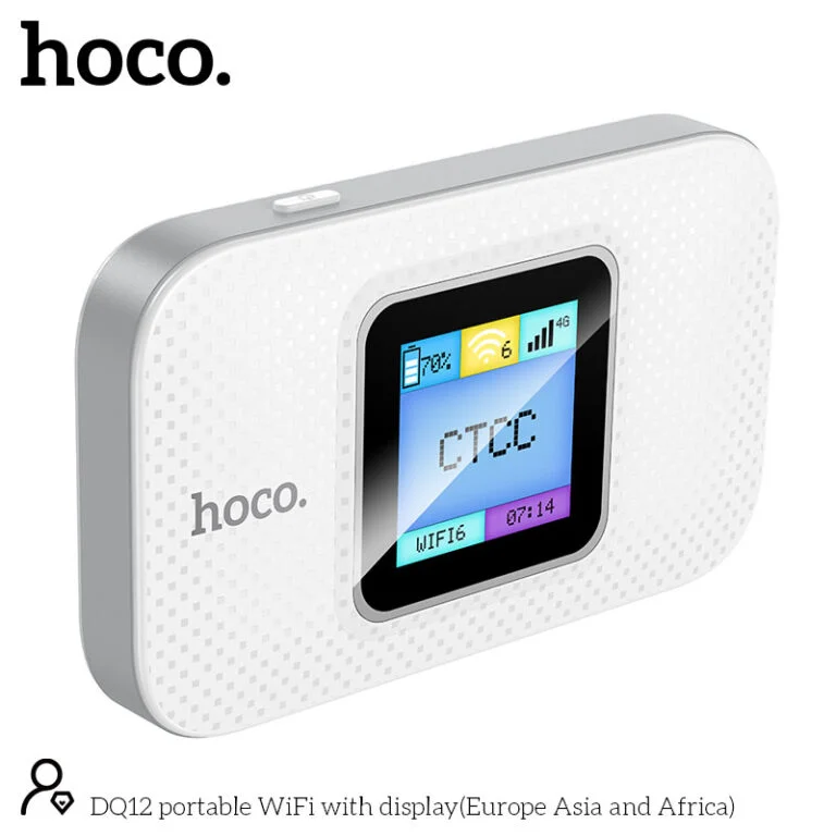 Hoco DQ12 Mobile Portable WiFi with Display